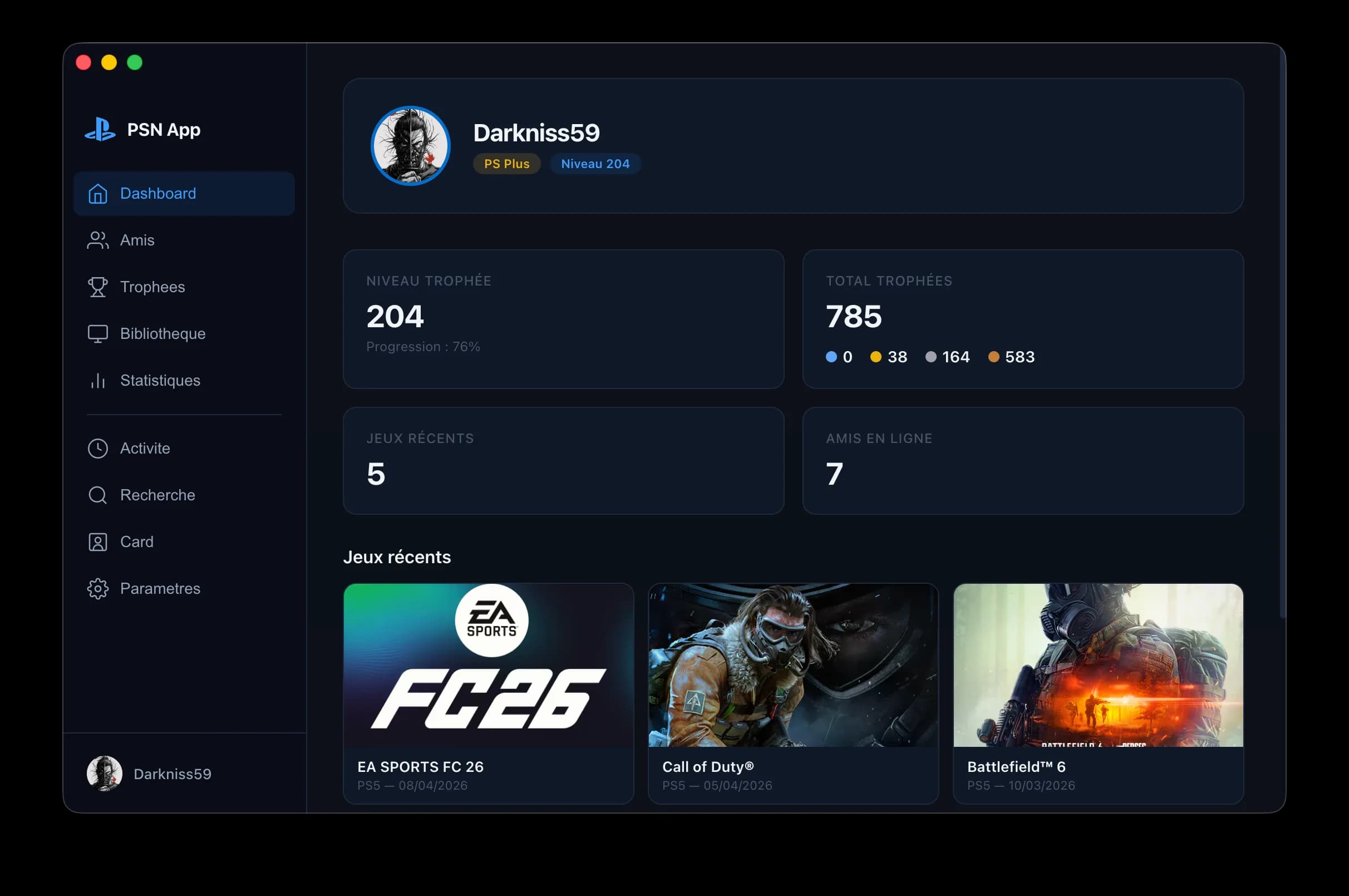 PSN App